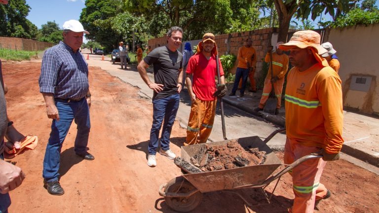 Neste sábado, prefeito vistoria reparos em drenagem e asfalto destruídos por temporal na Capital Divulgação