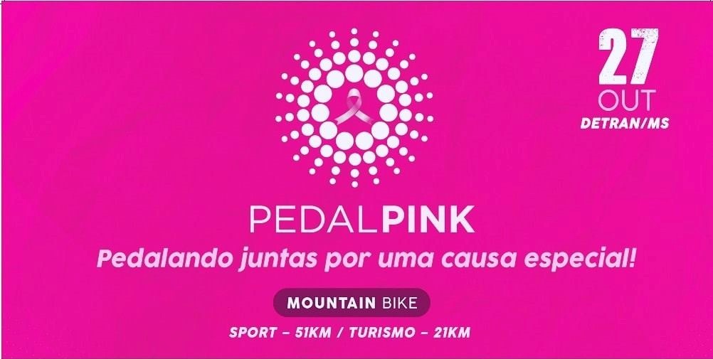 Detran MS promove 1º Pedal Pink em Campo Grande Divulgação