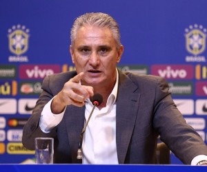 Ainda sem Tite, seleção chega à Austrália para série de amistosos Técnico Tite, da seleção brasileira - Lucas Figueiredo/CBF