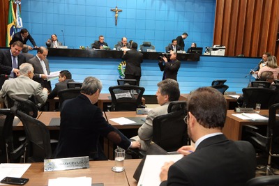 Aprovados três projetos durante a primeira sessão da semana PL aprovado hoje vincula Conselho de Intermediação e Conflitos Sociais e Situação de Risco à Sejusp
Foto: Victor Chileno
AL/MS