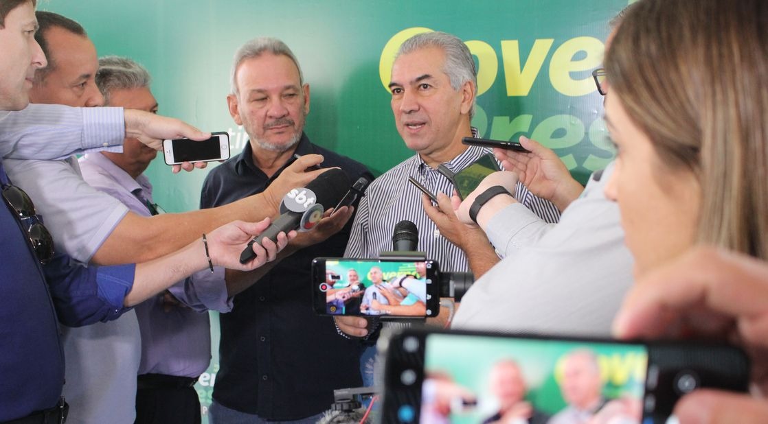Azambuja avança no plano de investimentos para os próximos três anos Governador em coletiva à imprensa
Foto: Chico Ribeiro