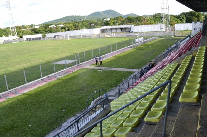 Estádio Arthur Marinho. Assessoria FFMS 