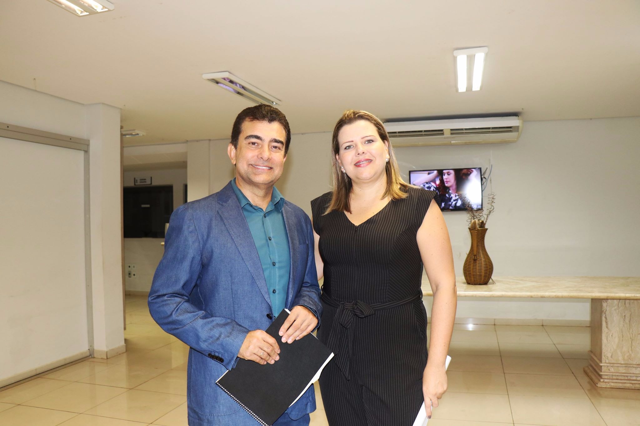 Vereadora Daniela Hall e deputado Estadual Marçal Filho são os propositores do evento. Foto: Divulgação