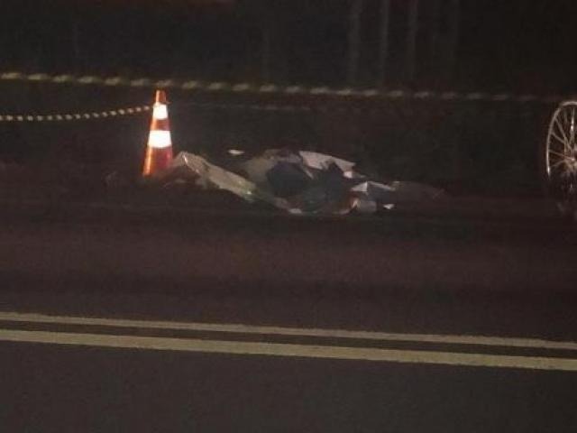 Ciclista morre atropelado por ônibus na BR-163 Olimar Gamarra/Rio Brilhante em Tempo Real