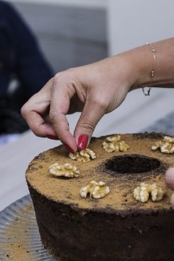 Beneficiários da Cassems aprendem alternativas saudáveis de tortas, quiches e bolos Messias Ferreira