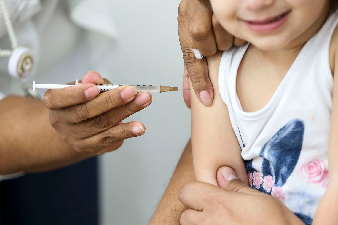 Campanha contra pólio e sarampo alcança 94% das crianças