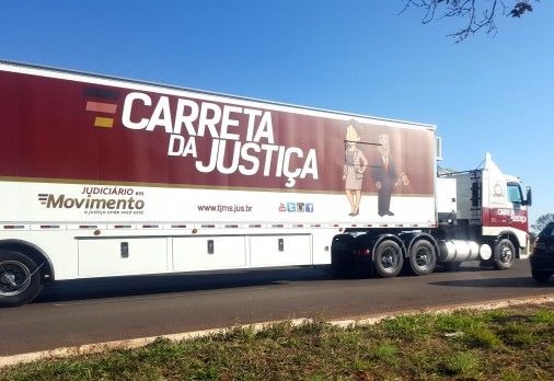 Carreta da Justiça vai a Corguinho nesta segunda e na quinta chega em Rochedo Carreta da Justiça vai a Corguinho nesta segunda e na quinta chega em Rochedo