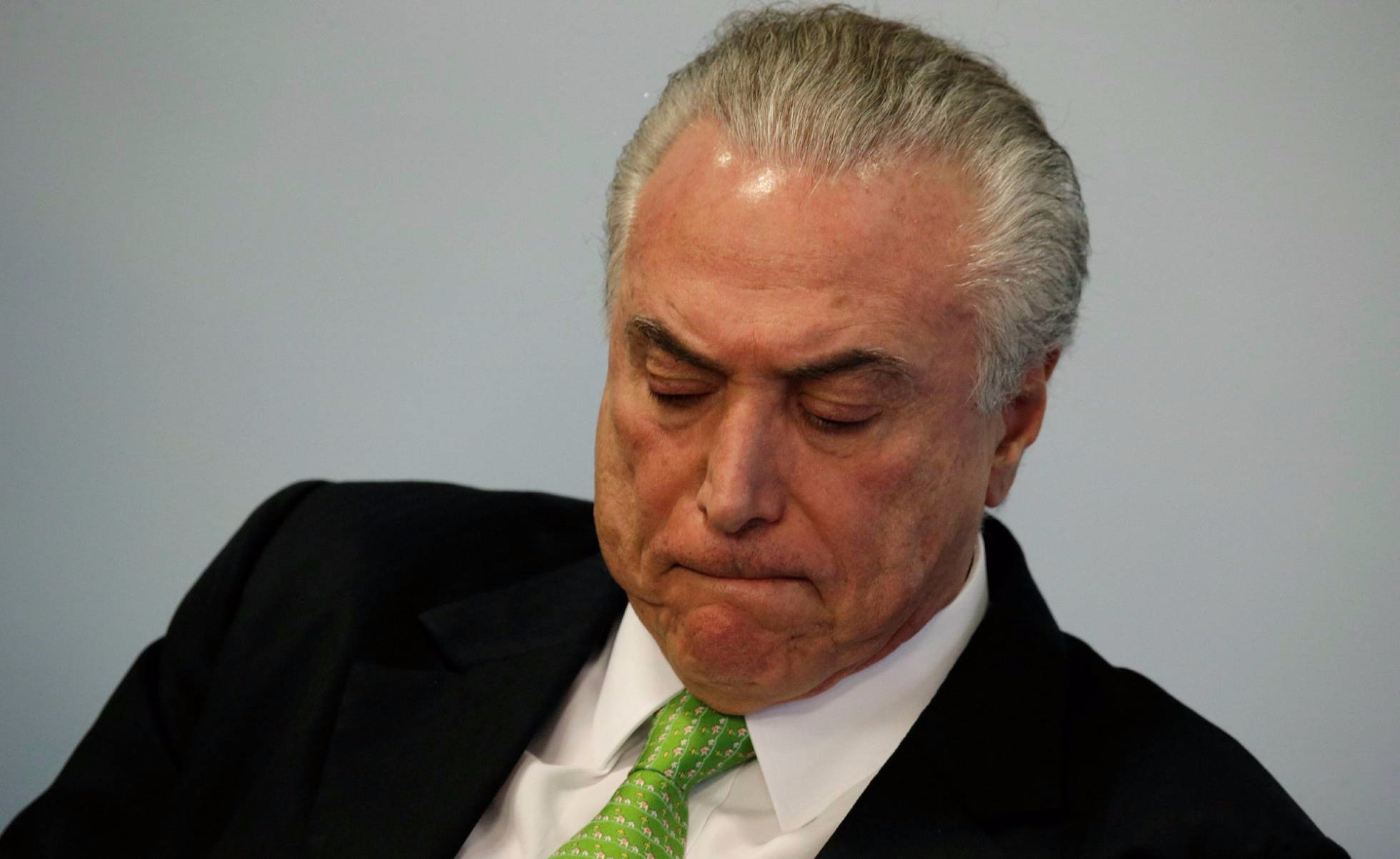 Julgamento da chapa Dilma-Temer no TSE: como será e o que pode acontecer? Michel Temer, ontem, em Brasília. UESLEI MARCELINO REUTERS