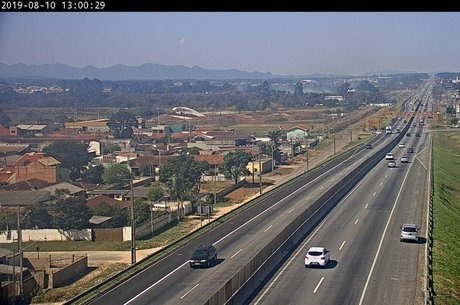 BR-227, da concessionária Ecovia. Reprodução/Twitter