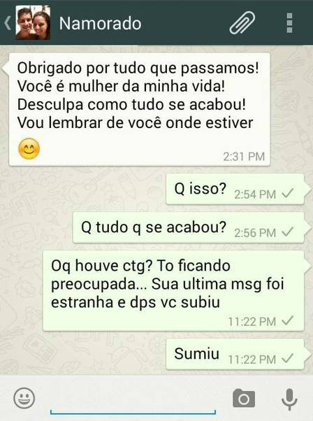 Juan desapareceu após mandar mensagem para a namorada Foto: Reprodução / Facebook