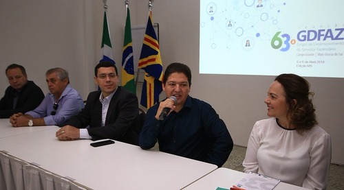 Foto: Edemir Rodrigues

Secretário-adjunto, Cloves Silva, falou dos desafios do Gdfaz na capacitação dos servidores.



