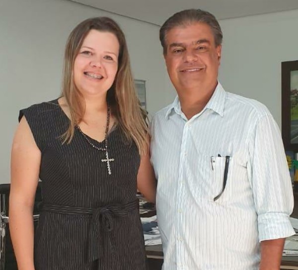 Vereadora Daniela Hall é anunciada como pré-candidata à prefeitura de Dourados (Foto: Divulgação)