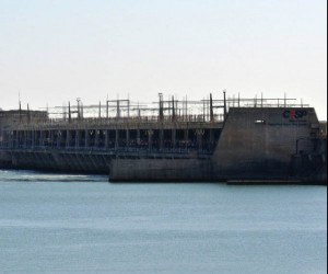 Usina de Jupiá, que está na divisa de MS e SP Três Lagoas e Selvíria 
(Foto: Arquivo / Correio do Estado)