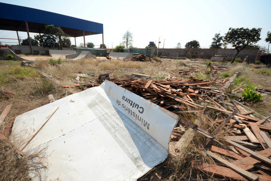 Parque esportivo, em construção no Jardim Noroeste - Foto: Álvaro Rezende / Correio do Estado