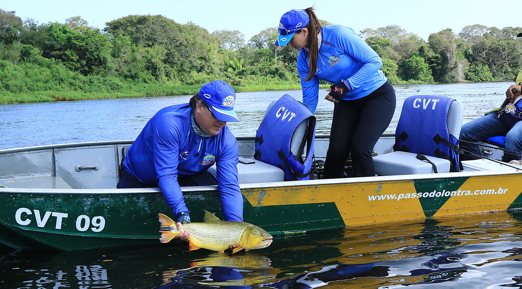 Trade turístico de Corumbá vai incentivar pesca esportiva com cota zero Captura do dourado, proibida inicialmente em Corumbá, tornou-se lei estadual por cinco anos.