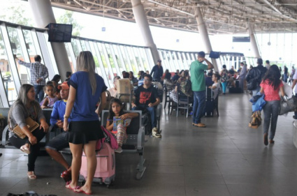 Pela manhã o movimento estava tranquilo, porém deve se intensificar no decorrer do dia. (Foto:Alcides Neto)