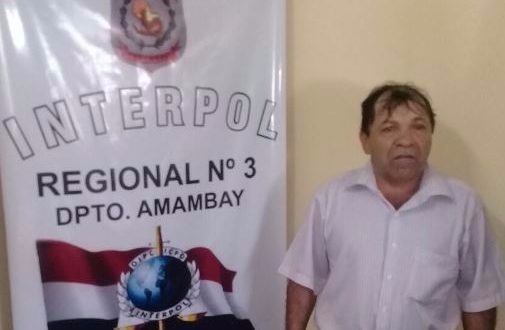 Arcasio Arguelho (53), tinha ordem de captura internacional por tráfico internacional de droga
(Foto: Divulgação).