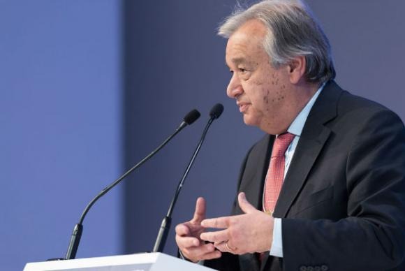 O secretário-geral da ONU lembrou os princípios fundadores da OMS, que neste momento responde a surtos e crises humanitárias em mais de 40 paísesONU News/Arquivo