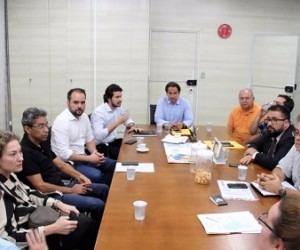 Reunião na Prefeitura de Campo Grande para definir pesquisa Matriz Origem-Destino - Divulgação/PMCG