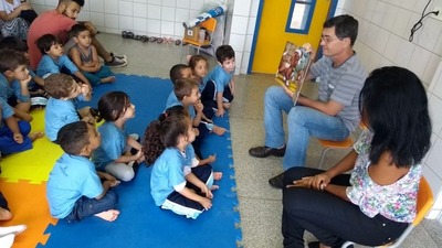 Com foco no incentivo á leitura, prolerzinho atende 400 alunos da REME eté a próxima semana