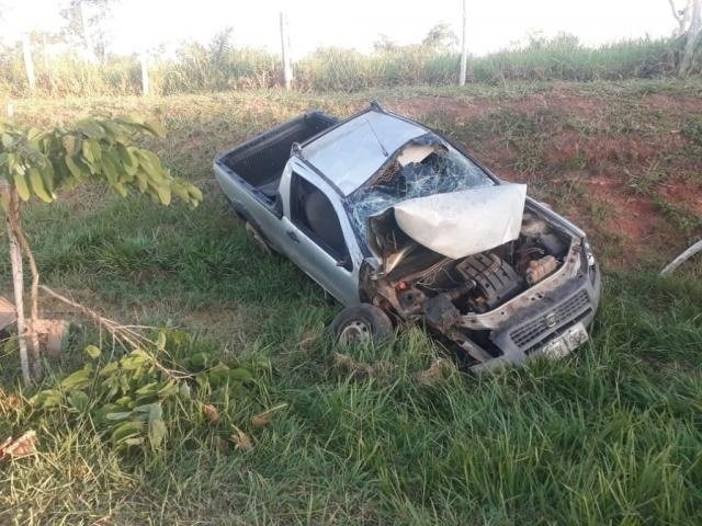 Motorista perde controle do veículo e morre na MS-384 Divulgação / PMMS