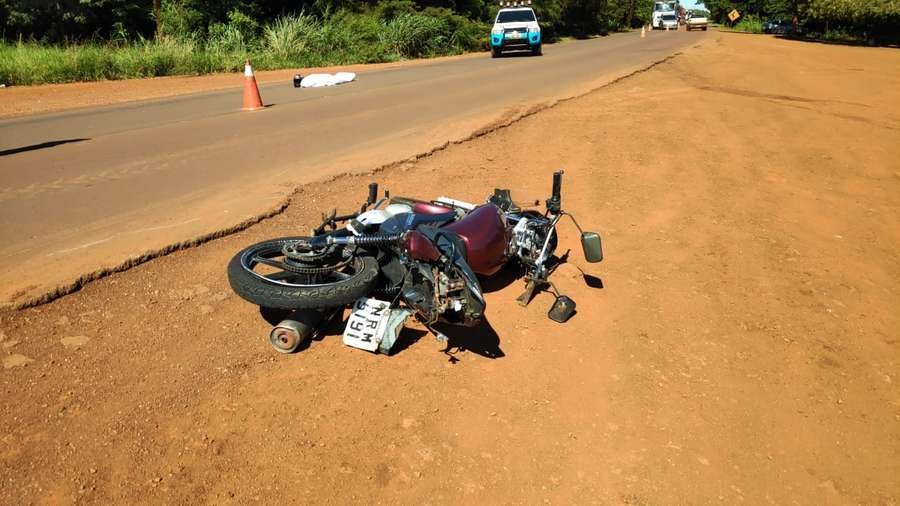 Motociclista é atropelada e morre em acidente na MS-276 Osvaldo Duarte / Dourados News
