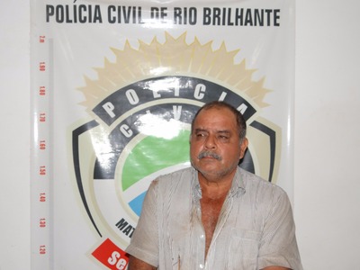 Ramão Carvalho de Souza de 56 anos confessou o crime - Foto: Rio Brilhante em Tempo Real