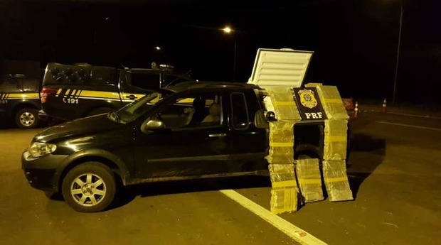 Após sair de MS idoso é preso com 99 kg de cocaína no PR Após sair de MS idoso é preso com 99 kg de cocaína no PR