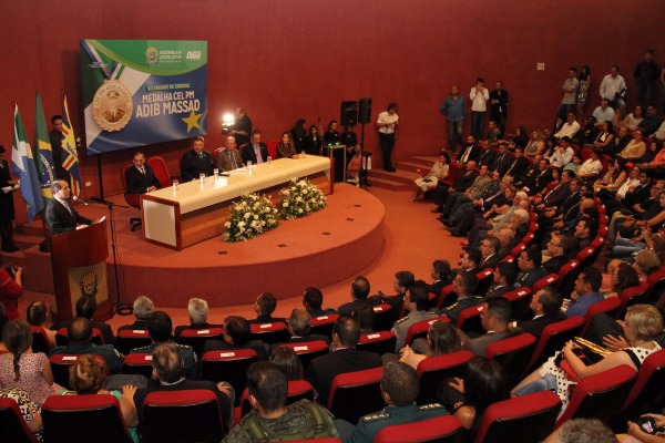 Solenidade de entrega da Medalha Coronel PM Adib Massad.
Foto: Wagner Guimarães 