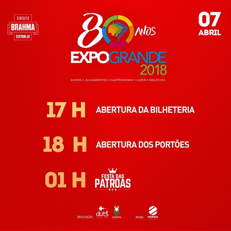 Festa das Patroas pela primeira vez na Expogrande Festa das Patroas pela primeira vez na Expogrande