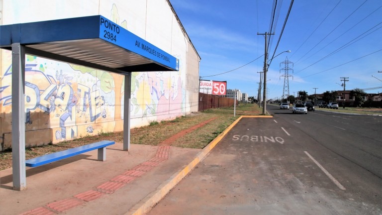 Prefeitura inicia instalação de 500 abrigos e amplia em 40% os pontos de cobertura Foto: Assessoria