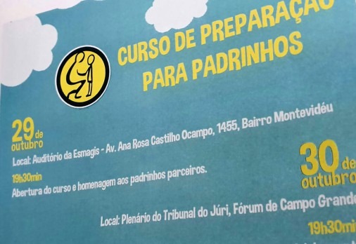 Projeto Padrinho inicia novo curso para voluntariado com crianças acolhidas Projeto Padrinho inicia novo curso para voluntariado com crianças acolhidas
