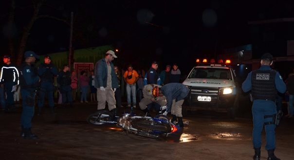 Homem é executado com vários tiros na fronteira com o Paraguai PorãNews