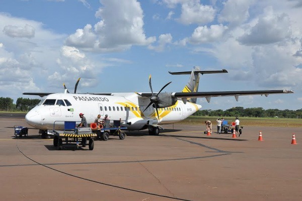 Passaredo iniciará voos entre Congonhas e Dourados neste domingo Serão utilizados aviões do modelo ATR 72-600, com capacidade para 70 passageiros. Chico Leite