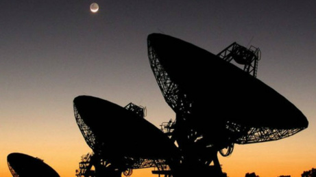Antenas do programa SETI, desenvolvidas para captar sinais, mas não para enviar Foto: DIVULGAÇÃO/SETI