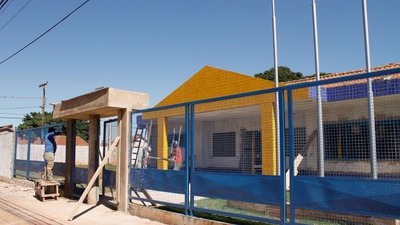 Obras de 13 Ceinfs depredados serão retomadas depois de cinco anos Ceinf do Jardim Tijuca é a obra mais avançada e deverá ser inaugurado em breve - Foto: Prefeitura de Campo Grande