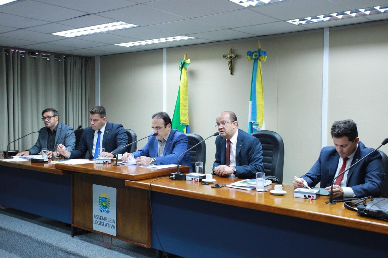 Reunião aconteceu ontem (03). Divulgação / ALEMS