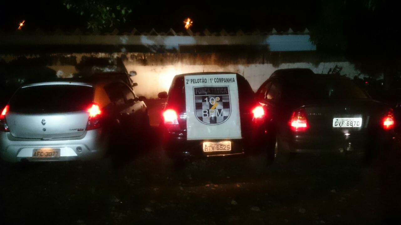 Veículos recuperados pela Força Tática da PM (Divulgação)