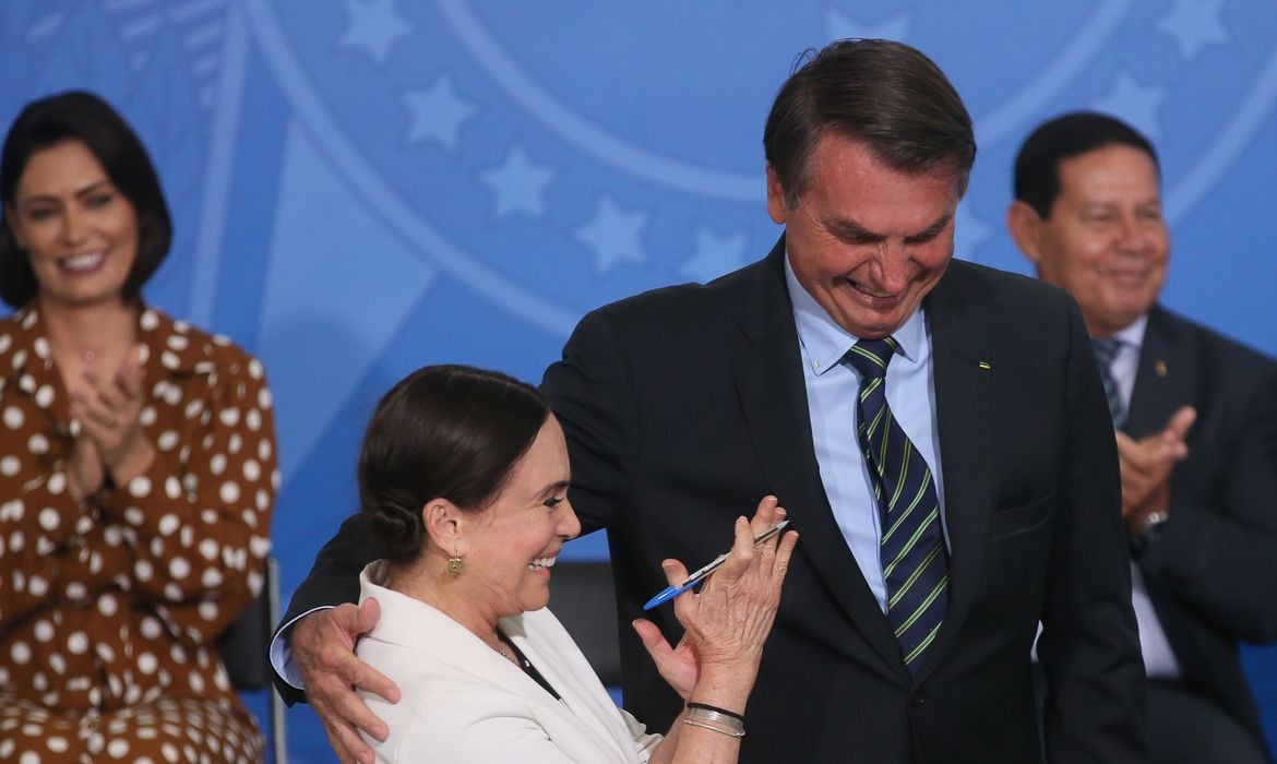 Regina Duarte diz que buscará diálogo e pacificação no setor cultural © Antonio Cruz/Agência Brasil