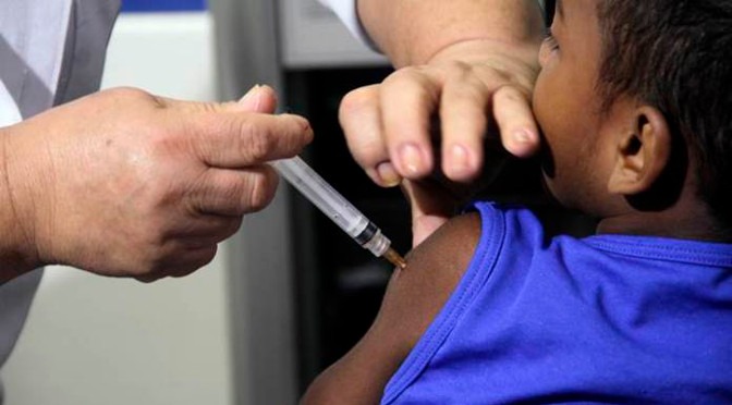 Vacinação contra Pólio e Sarampo continua em seis municípios de MS até 23 de setembro