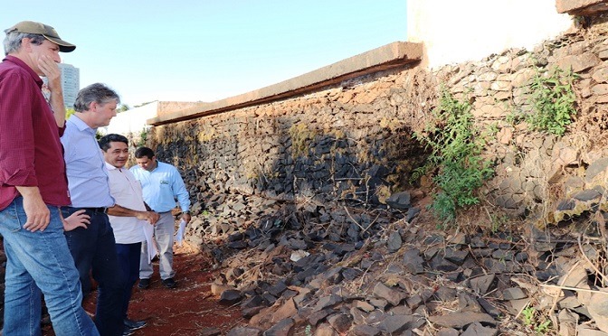 Governo abre licitação para recompor gabião do lago do Parque das Nações Indígenas