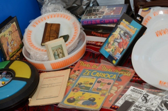 Visitante poderá encontar objetos variados 