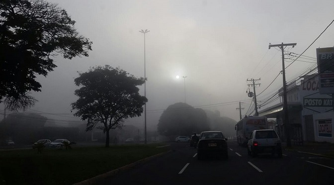 Previsão é de chuva e temperaturas amenas para esta quinta-feira