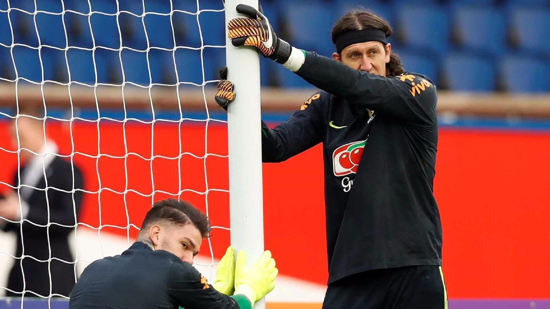 Presidente do Corinthians diz que é 'impossível' Cássio jogar 'decisão' Gonzalo Fuentes / reuters