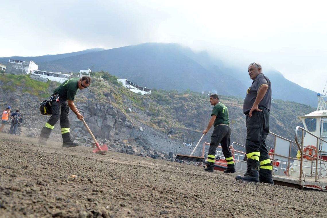 Vulcão entra em erupção na ilha de Stromboli e mata uma pessoa Foto: Agência Brasil