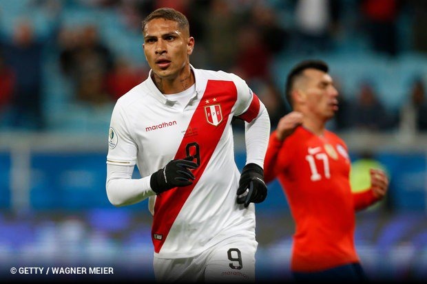 Guerrero entra no Top 5 da artilharia histórica na Copa América Foto: O Gol