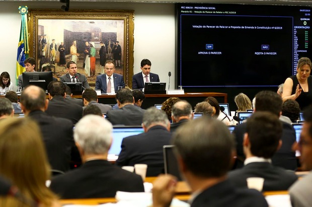 Comissão aprova texto-base da reforma da Previdência (Marcelo Camargo/Agência Brasil)