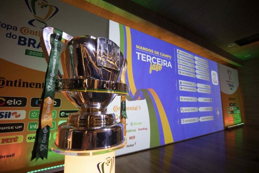 Sorteio define mandos de campo da terceira fase da Copa do Brasil 2020 Sorteio de mando de campo da terceira fase da Copa do Brasil 2020. Lucas Figueiredo/CBF