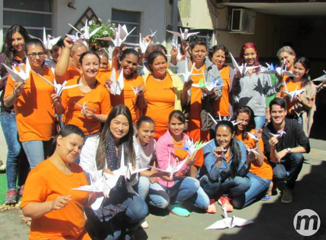 Para o diretor-presidente da Agepen, a iniciativa é uma “via de mão dupla”, pois reflete positivamente para quem faz e para quem recebe os tsurus de origami (Assessoria)