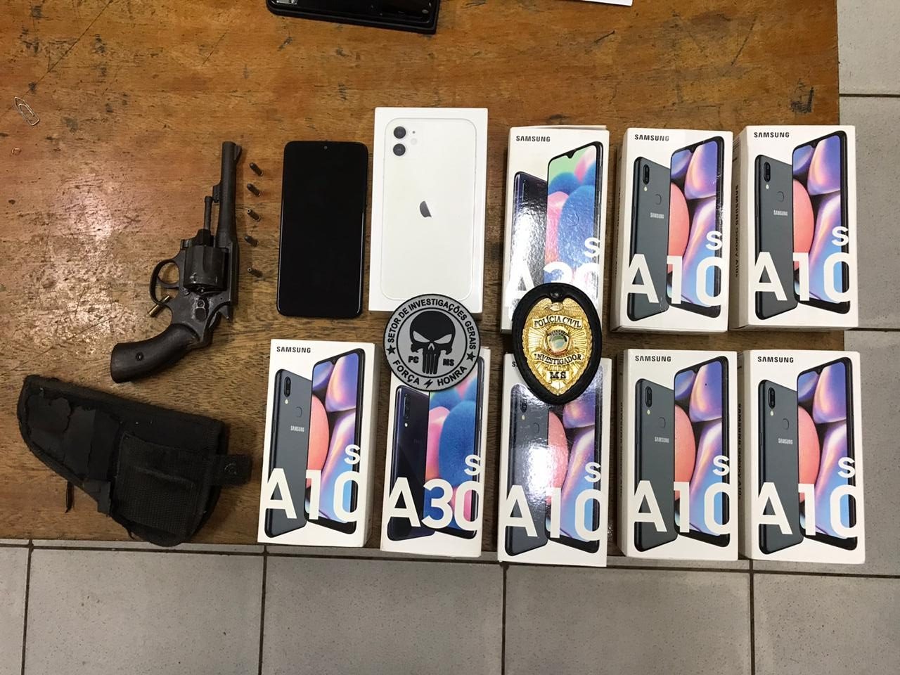 Polícia Civil prende 5º envolvido no crime de roubo em uma telefonia